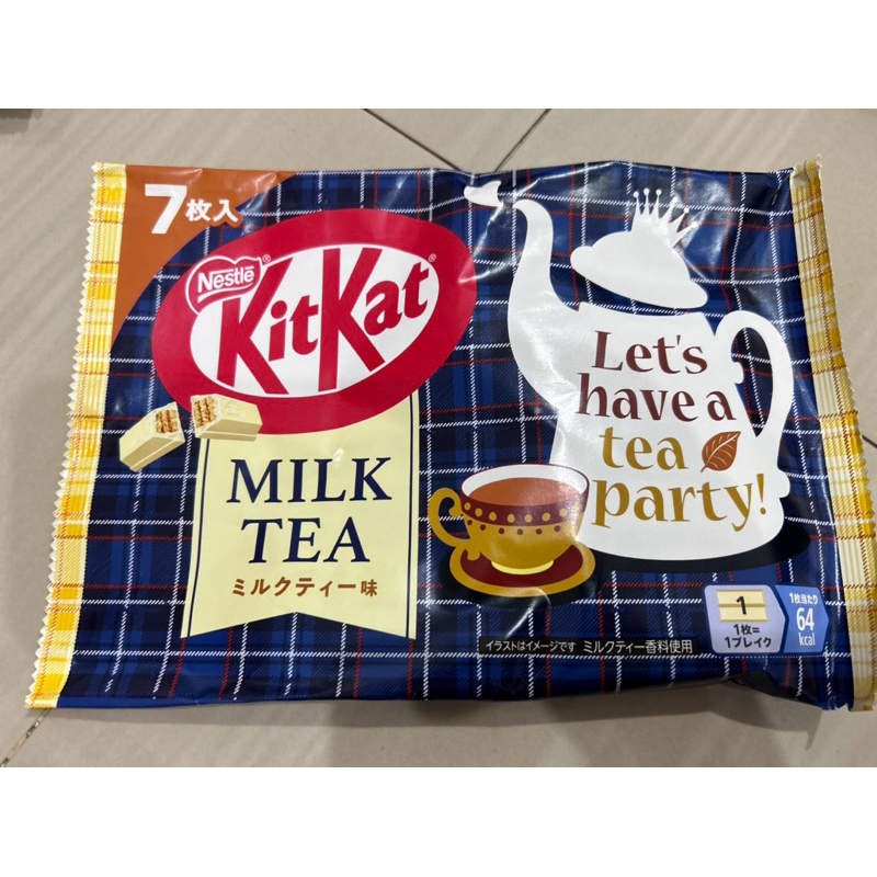 

kitkat japan milk tea