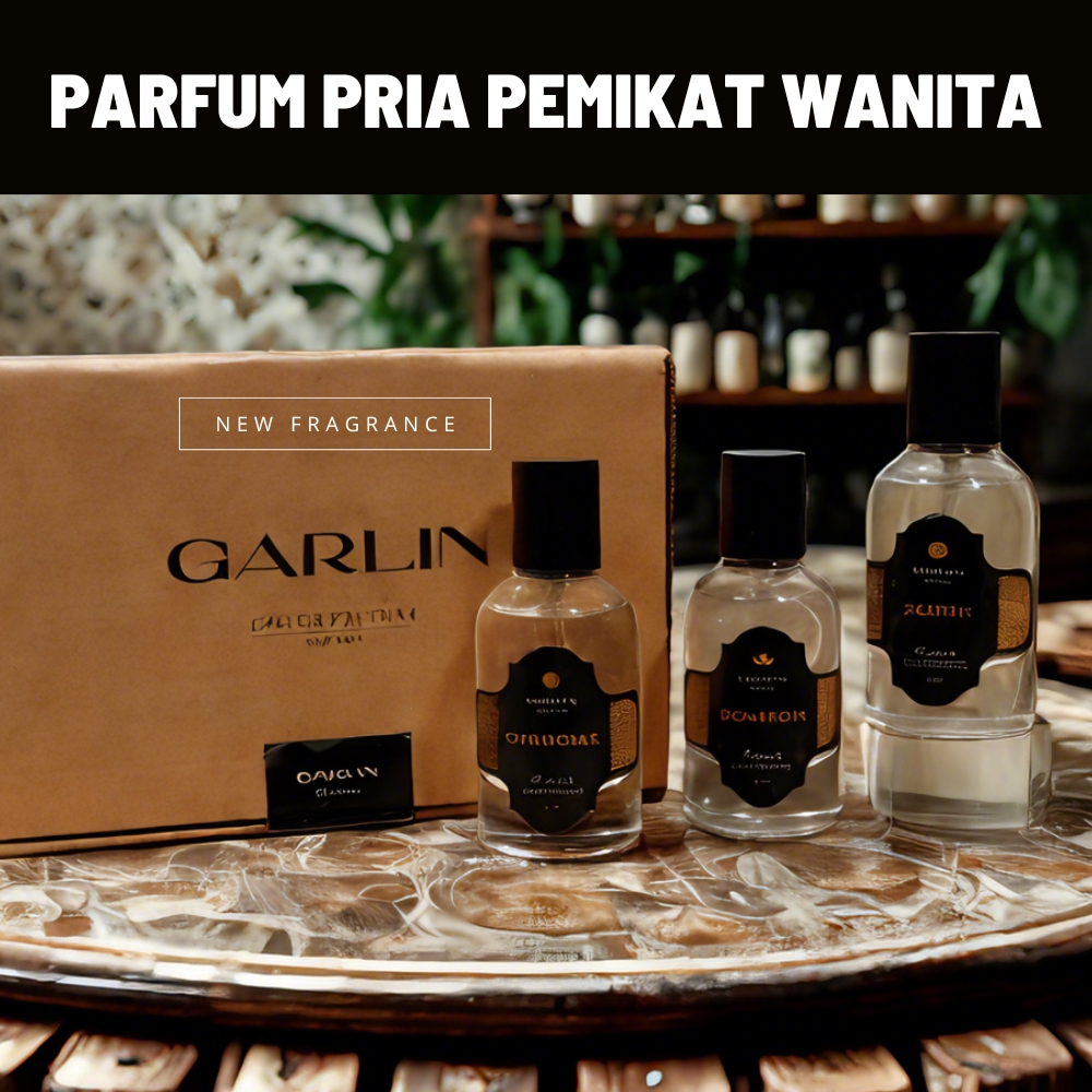 GARLIN EDP Eau De Parfum Pria Lokal Aroma Unik Mewah Kualitas Premium Harga Terjangkau Wangi Timeles