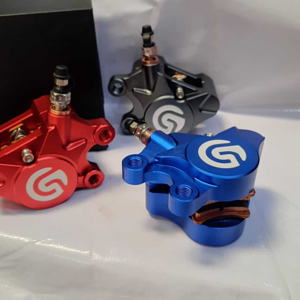 KALIPER Groza SHIRO CALIPER GROZA 2 PISTON Groza tipe SHIRO