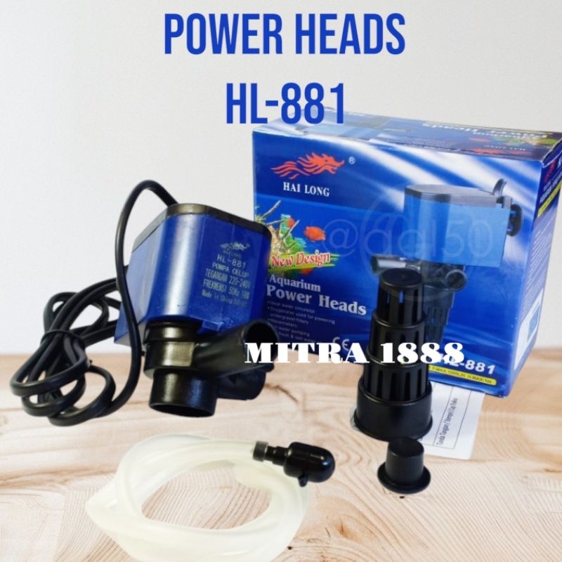 POMPA AIR AQUARIUM POWER HEADS HL-881