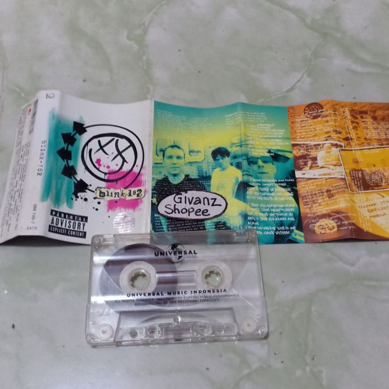 kaset pita BLINK 182 - S/T