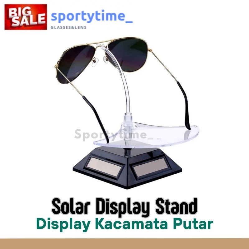 Stand Kacamata Putar Otomatis | Stand Kacamata | Stand Solar