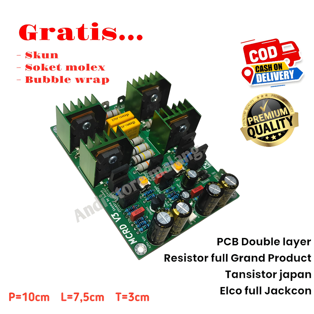 Kit Driver Power Amplifier MCRD V3