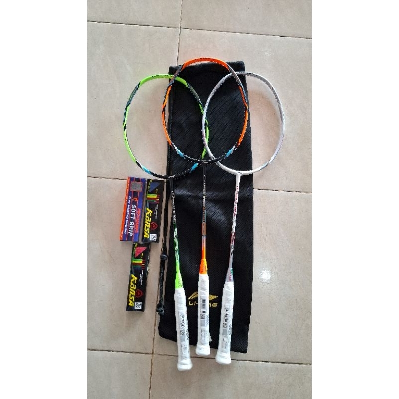 RAKET BADMINTON LINING G FORCE 8900/G FORCE 8200/ G FORCE 8800 EXTRA STRONG ORIGINAL