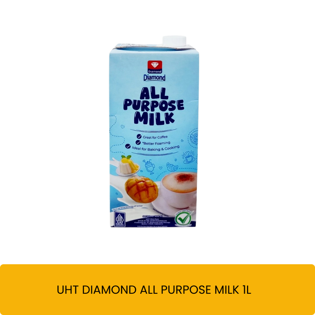

UHT DIAMOND ALL PURPOSE MILK 1L