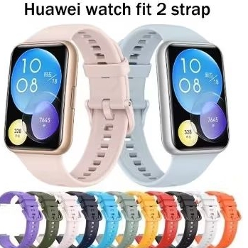 Strap Silicone/ Tali Jam Huawei Watch Fit 2