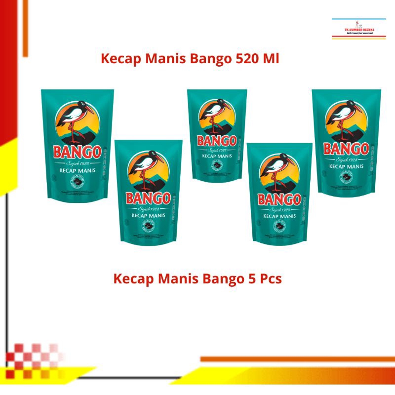 

[PAKET HEMAT ISI 5]Kecap Manis Bango 520 Ml PROMO MURAH/ Bango Kecap Manis 520 Ml PROMO MURAH