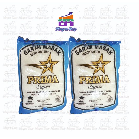 

Garam Konsumsi Beryodium Merk Prima Super 2 (dua) pcs