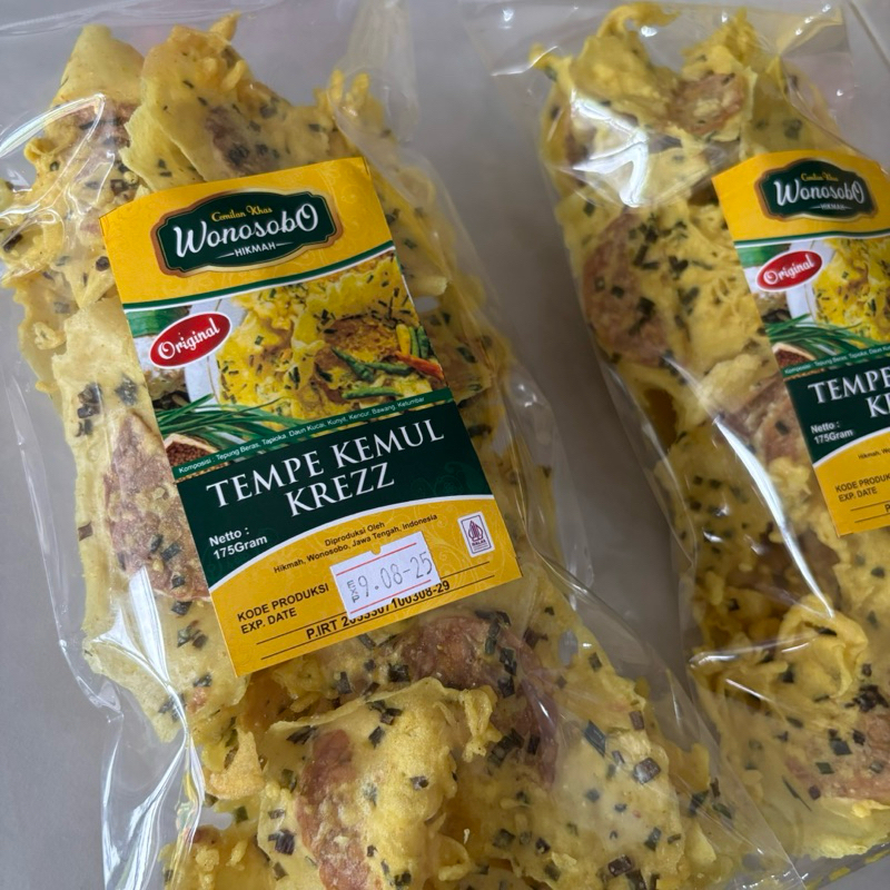 

Tempe Kemul Krezz Wonosobo 175Gr Khas Wonosobo