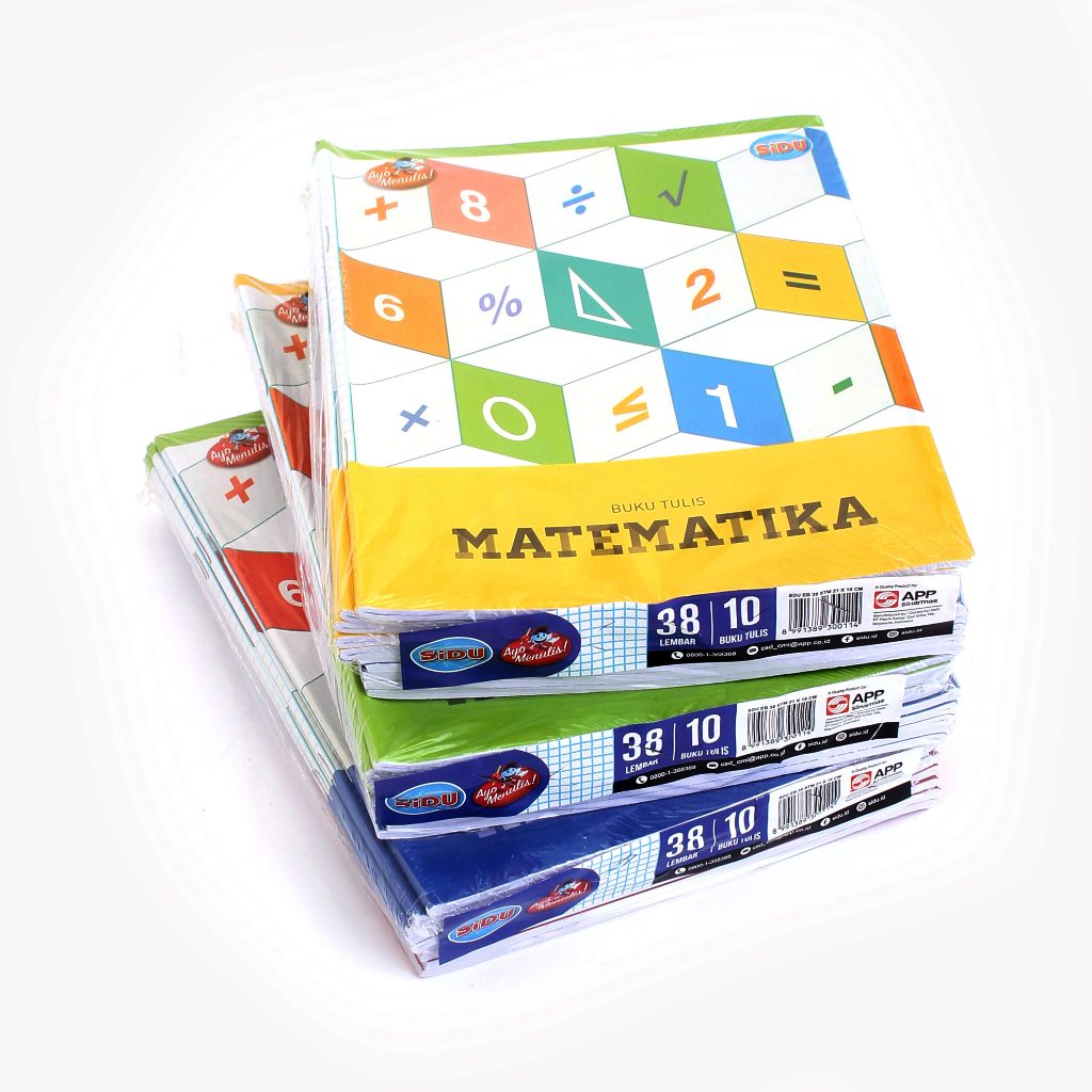 

PACK BUKU TULIS MATEMATIKA EB 38 SINAR DUNIA 10 PCS