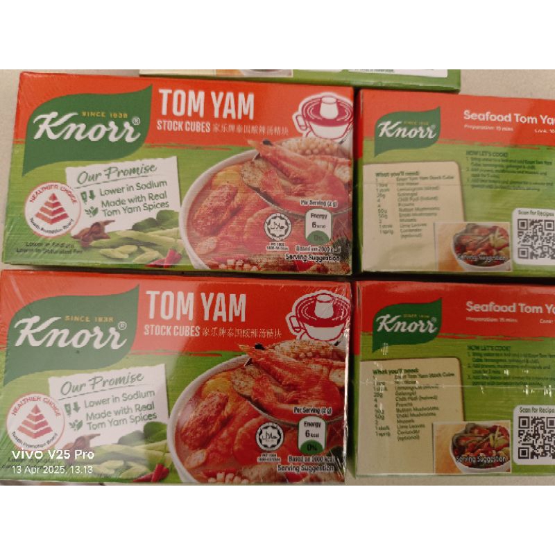 

Knorr Tom Yum Singapore 60g