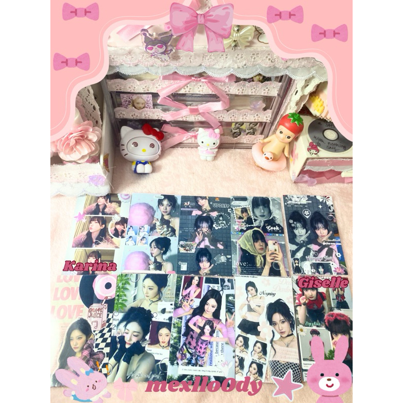 

{BACA DESKRIPSI‼️} MEMO KPOP DECO AESPA NJZ LESSERAFIM GIRL GROUP HAND MADE