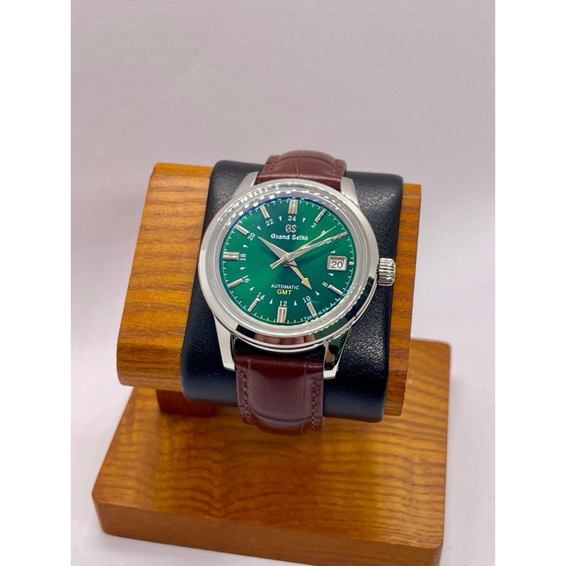 Seikomod Grand Seiko GS Green NH34 GMT Automatic