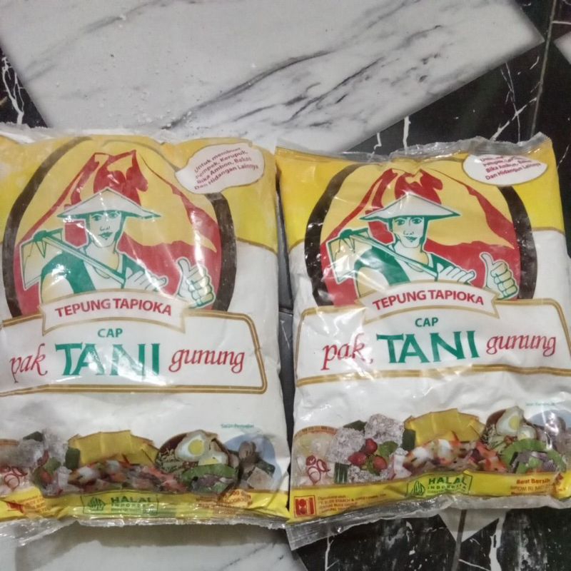 

Tepung Tapioka Pak Tani 500gr