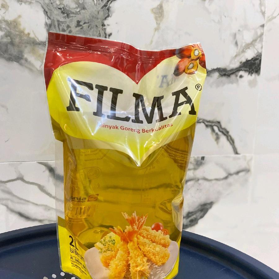 

Minyak Goreng Filma/Minyak Goreng Berkulitas Ukuran 2 Liter Kemasan Pouch