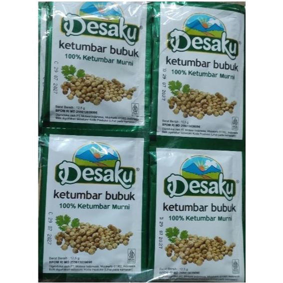

Desaku Ketumbar Bubuk [12 Sachet/Renceng] SATUAN