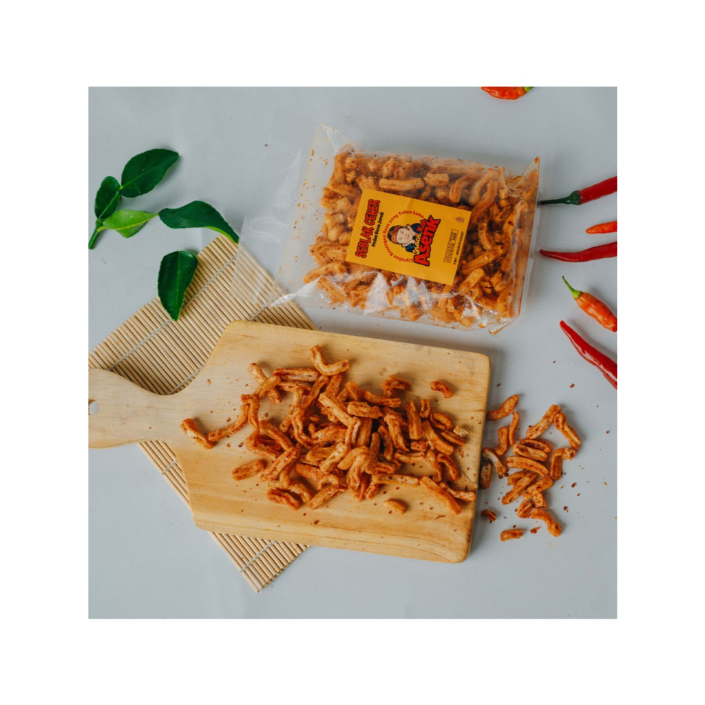 

250 gr SEBLAK CEKER PEDAS DAUN JERUK / PEDAS EBI by Snack Koh Asenk