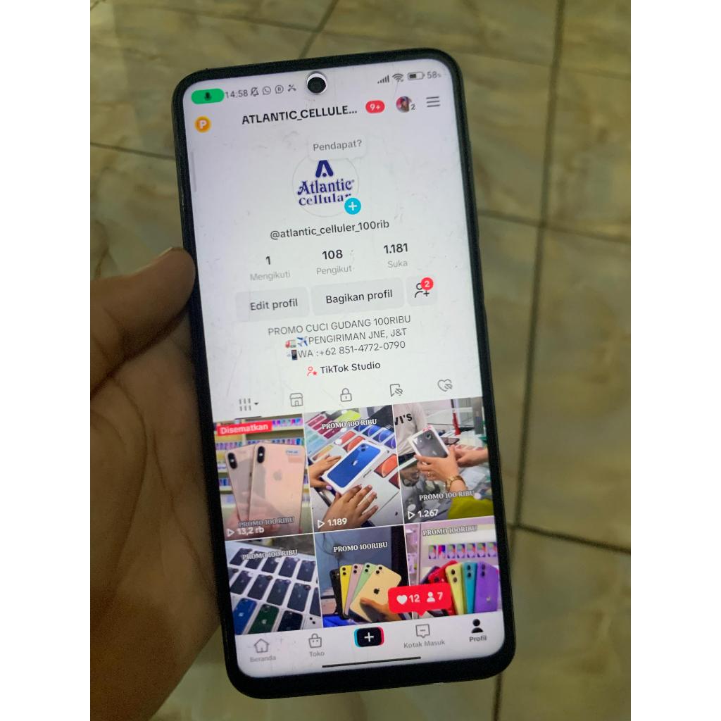 AKUN TIKTOK ADS