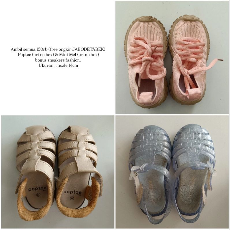 Preloved Mini Melissa & Poptoe