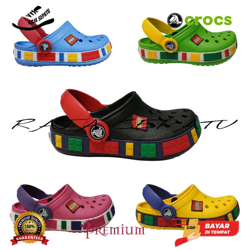 SANDAL CROCS LEGO ANAK-ANAK/SANDAL ANAK-ANAK/SANDAL CROCS ANAK-ANAK/SANDAL ANAK LAKI-LAKI/SANDAL ANA