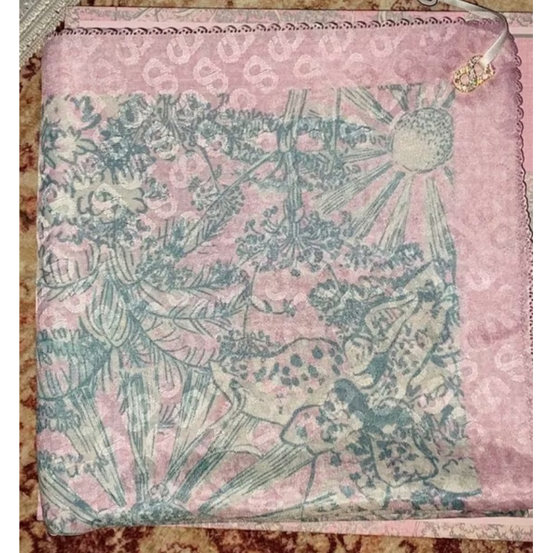 Buttonscarves Soleil Voile Square Tropical