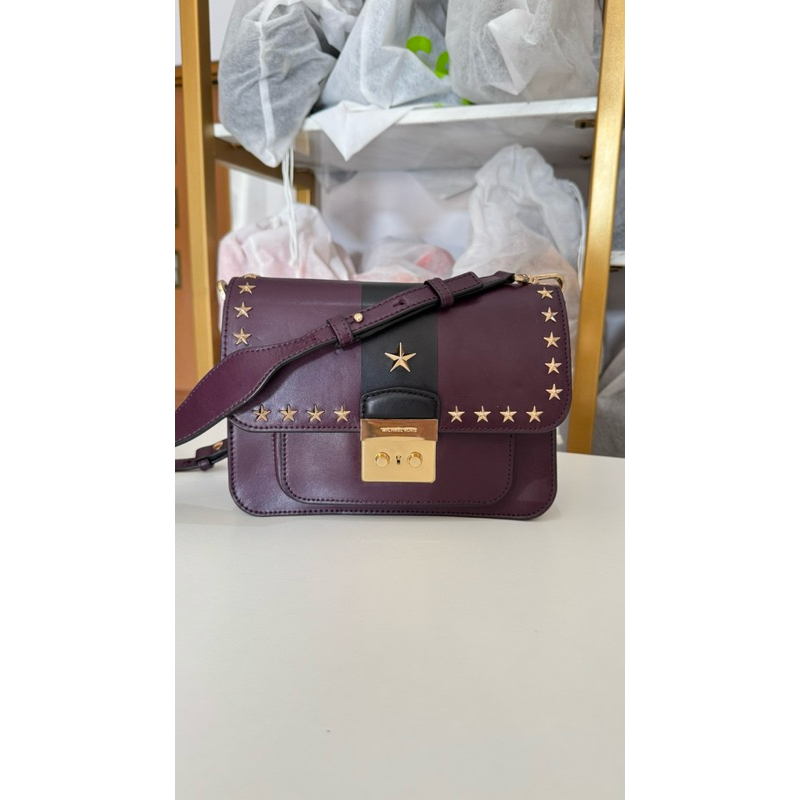 Michael Kors Sloan Stud burgundy