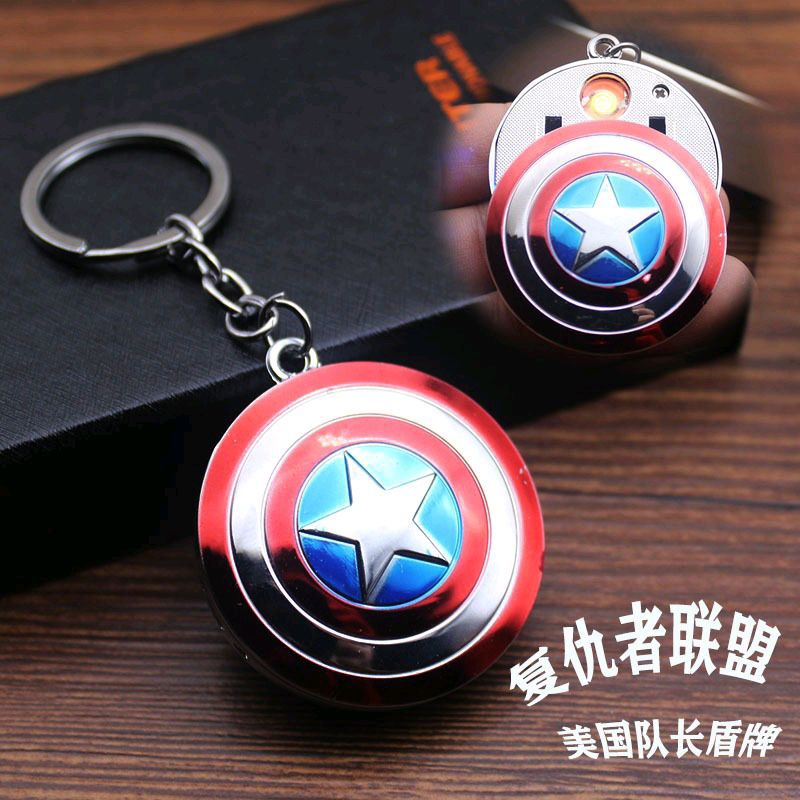 PROMO korek api electrik korek api usb korek cas captain america free box korek gas Creative Chargin