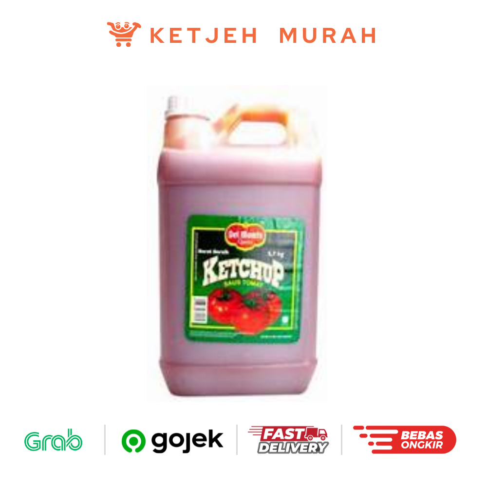 

Delmonte Saus Tomat Ketchup Jerigen 5,7 KG