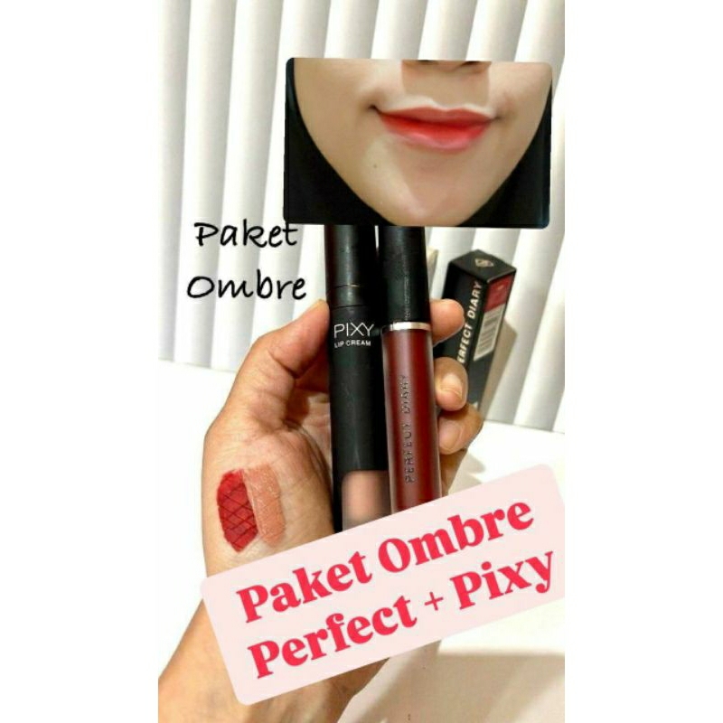 Paket Ombre Pixy | Perfect Diary 909