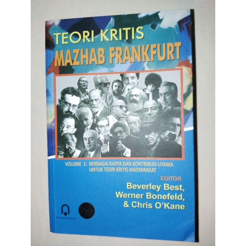Teori kritis mazhab frankfurt volume 1
