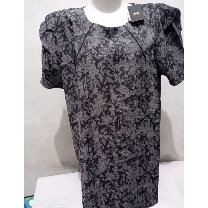 Murah Kemeja Blouse Baju Wanita MPD Emba Abstark Size M