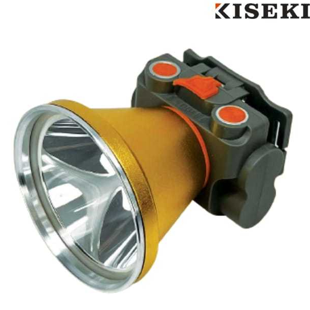SENTER KEPALA LED 80WATT KISEKI CK-SK78G - CAHAYA TERANG - BATERAI 6.600mAh -TAHAN LAMA - WATERPROOF