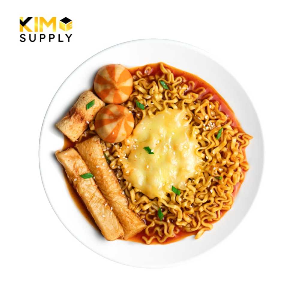 

RAMYEON INSTAN HALAL (130g) Ramyun Mie Korea Pedas Spicy Rabokki Ramen Toppoki