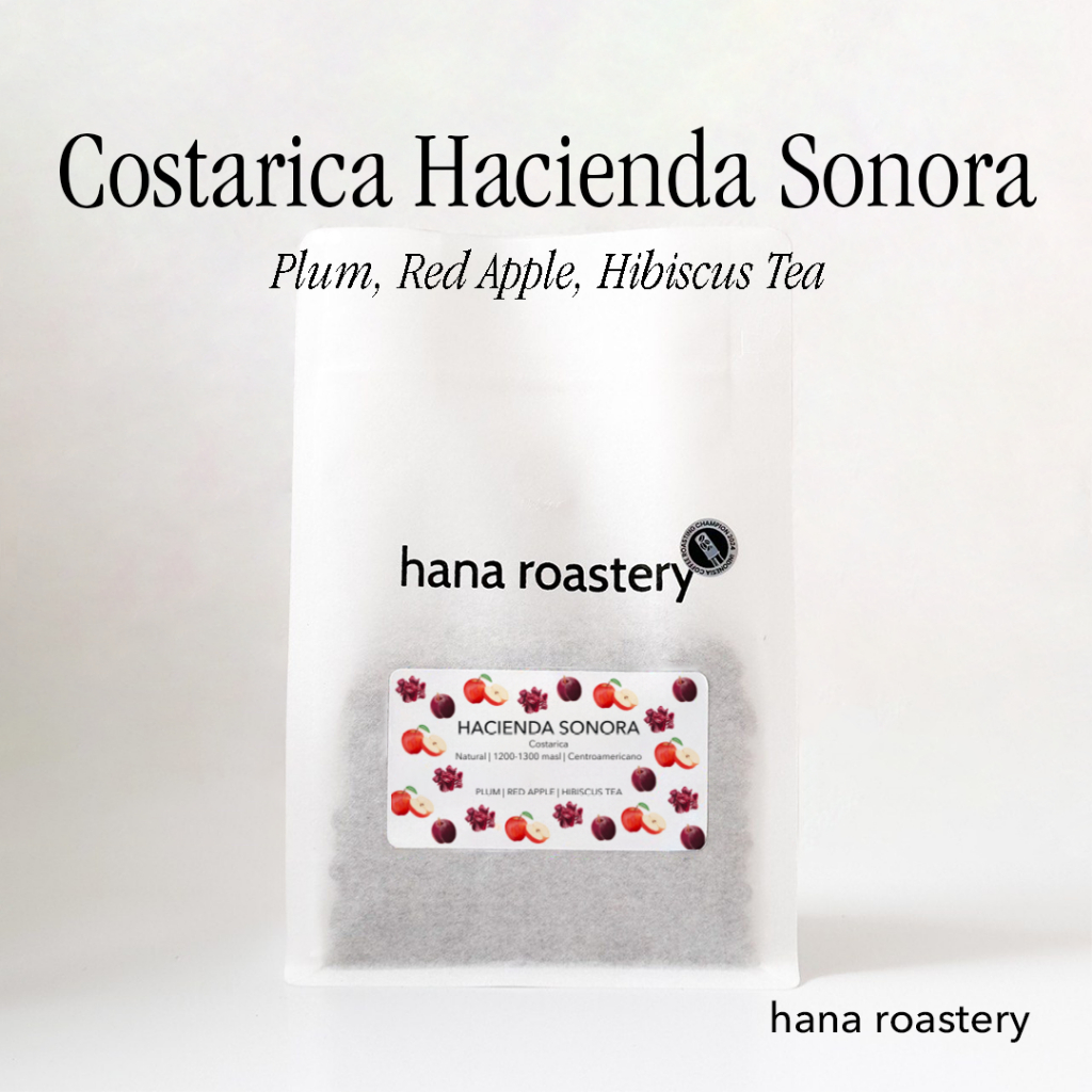 

Costa Rica Hacienda Sonora Hibiscus Tea - Natural - Hana Roastery - Specialty Coffee - 150 gram