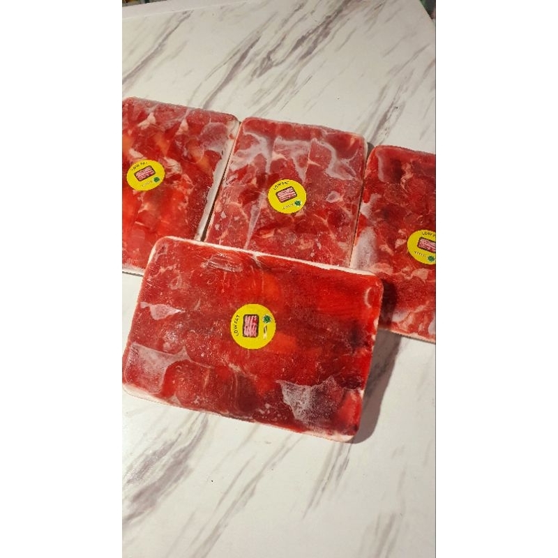 

(FLASH SALE) DAGING SAPI/BEEF SLICE LOW FAT 500GR PREMIUM