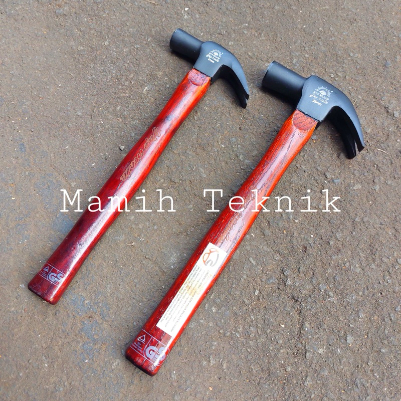 Palu kambing tjap mata Asli 300 gram 400 gram 500 gram 600 gram Palu Kambing Gagang Kayu Asli Tjap m