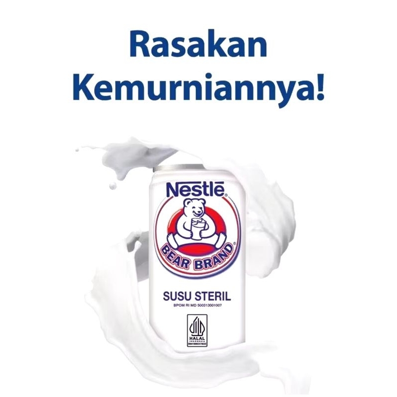 

SUSU BERUANG BEAR BRAND 189ML x 6 Pcs Susu Sapi Steril Murni
