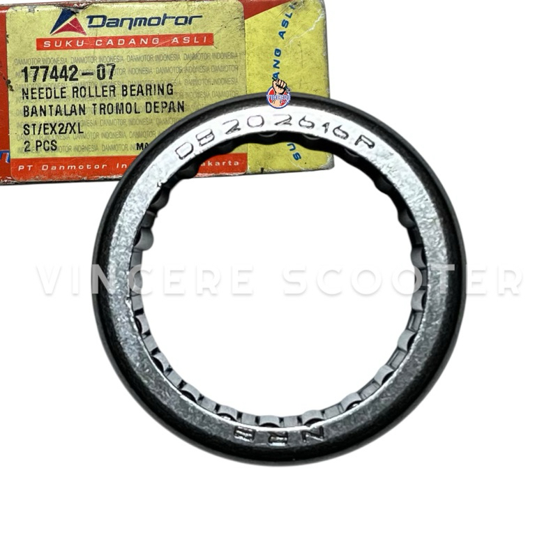 Laher Bearing Bambu Tromol Depan 2016 Danmotor Vespa Excel Exclusive