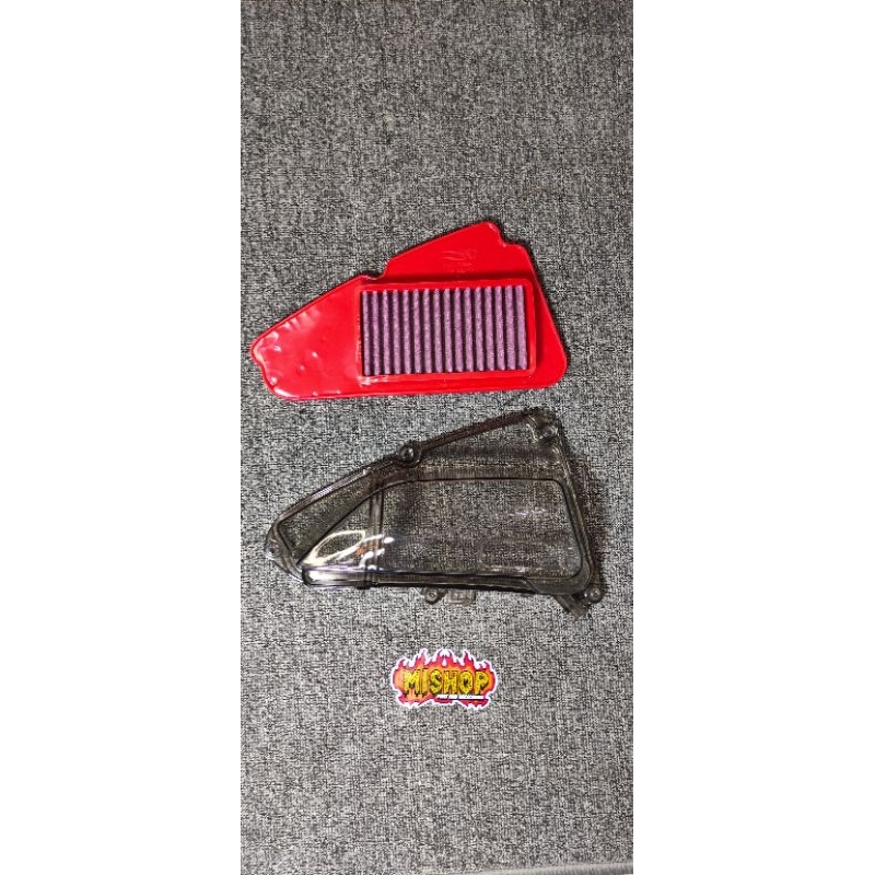 Cover Filter KN Dan Filter Bening Untuk Scoopy 2021Up, Beat Genio