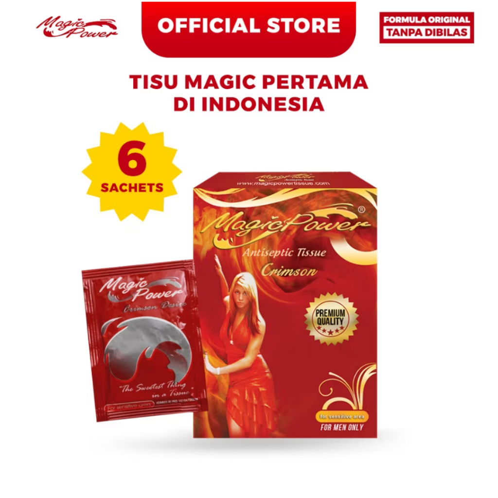 TISU MAGIC ORIGINAL TAHAN LAMA II PRIVASI KIRIM AMAN DAN TERJAGA II TISU MAGIC