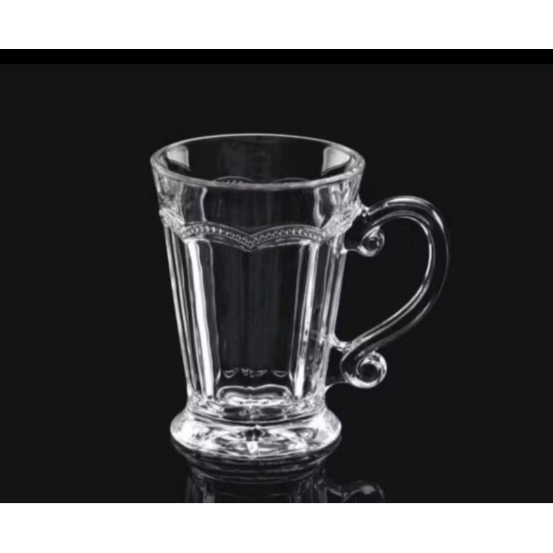 Gelas kaca isi 4 pcs capodimonte