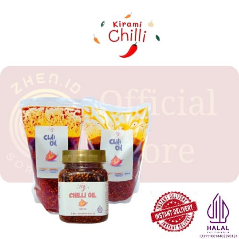 

KIRAMI CHILLI OIL / MINYAK CABAI ZHEN.ID