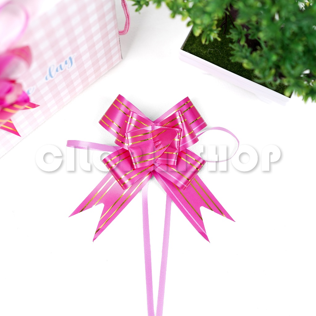 

Pita Kado Isi (10pcs) Kertas Glossy Aesthetic