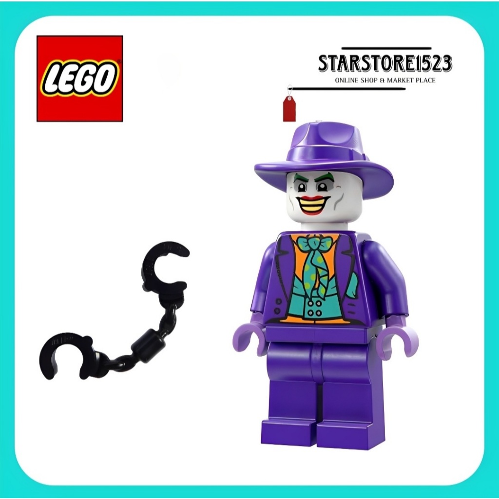 Minifigure The Joker and Handcuffs Set LEGO 76265 - Figure Only