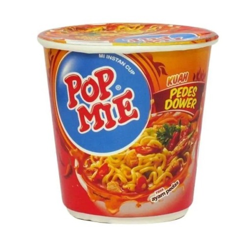 

POP MIE KUAH PEDES DOWER RASA AYAM PEDAS 1 DUS ISI 12 PCS !!!!