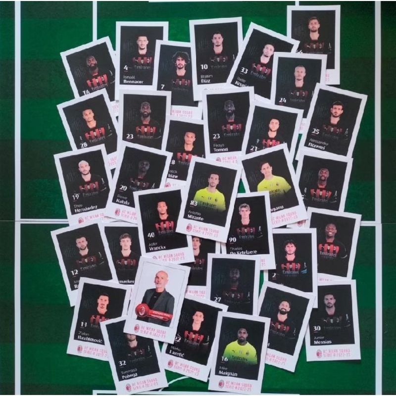 Foto Polaroid Mini Poster Pemain Bola Custom