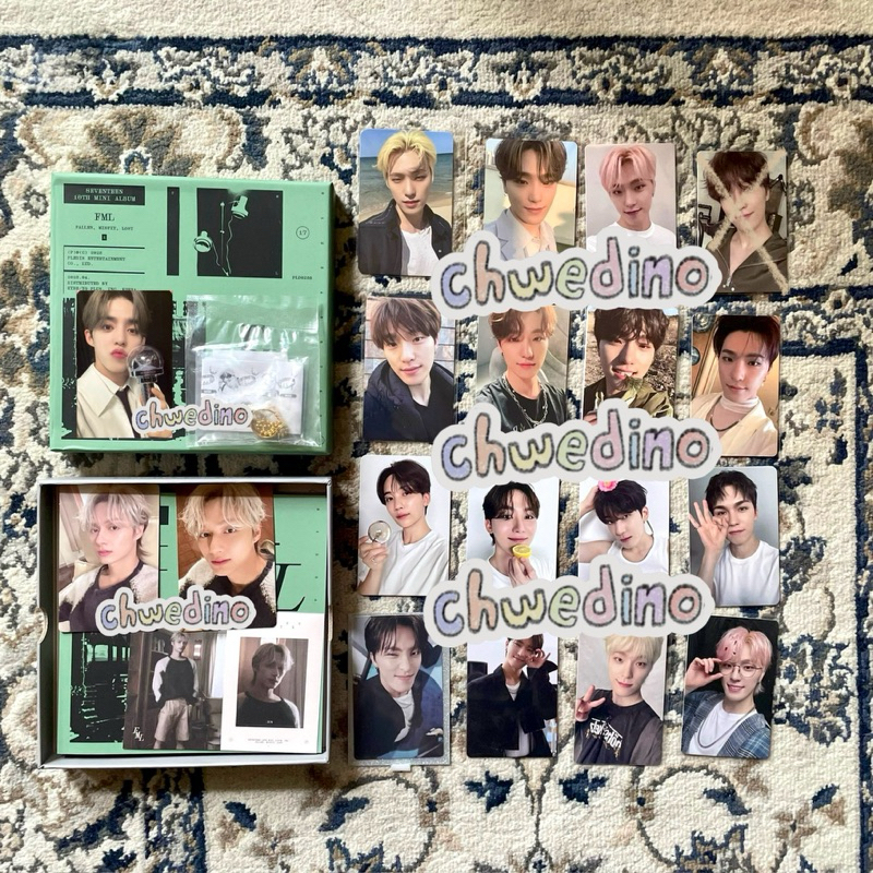 SEVENTEEN CARATZONE SCOUPS DINO TAKEALL Album Photocard