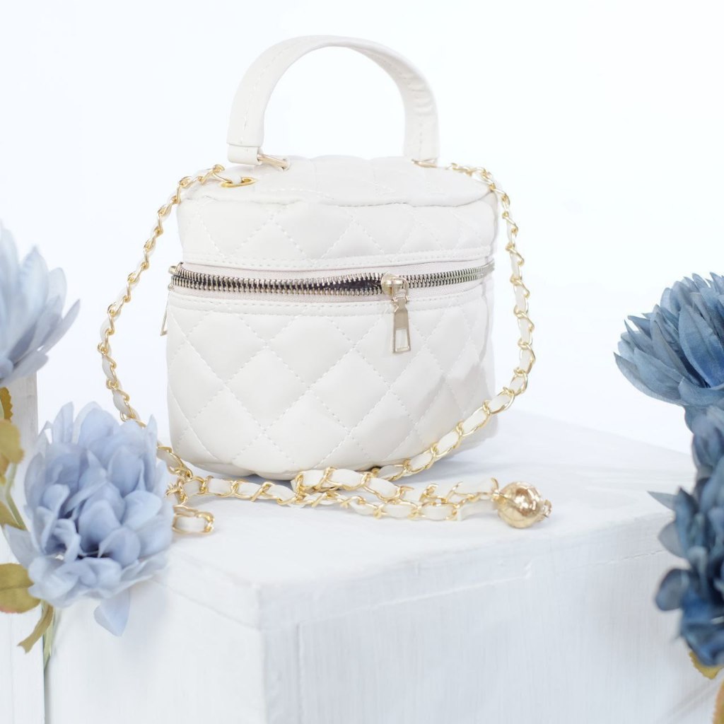 Tas Selempang Wanita Noela | Tas Selempang Bulat | Tas Kekinian