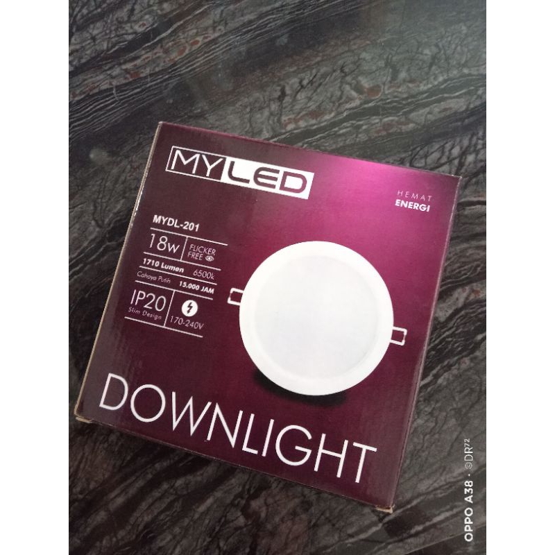 Downlight myLed 18 watt