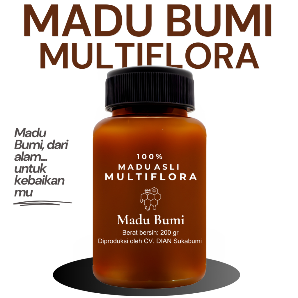 

Madu Bumi Multiflora 200gr